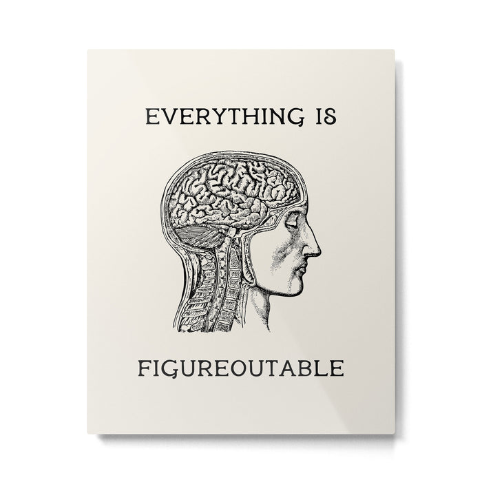Everything is Figureoutable #2 Metal Print Gallery Image 1
