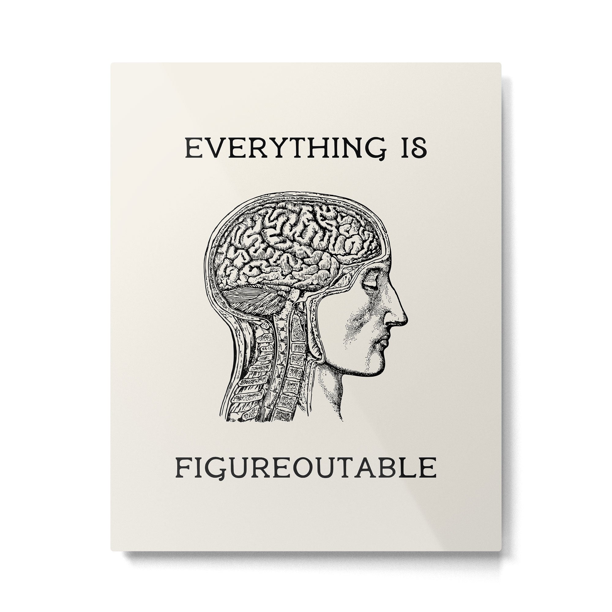 Everything is Figureoutable #2 Metal Print Gallery Image 4
