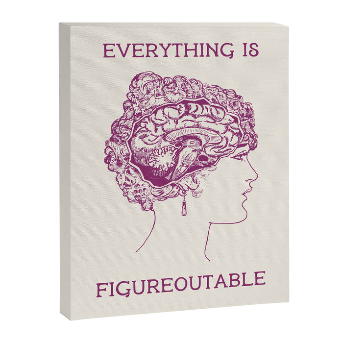 Everything is Figureoutable Canvas Print Gallery Image 1