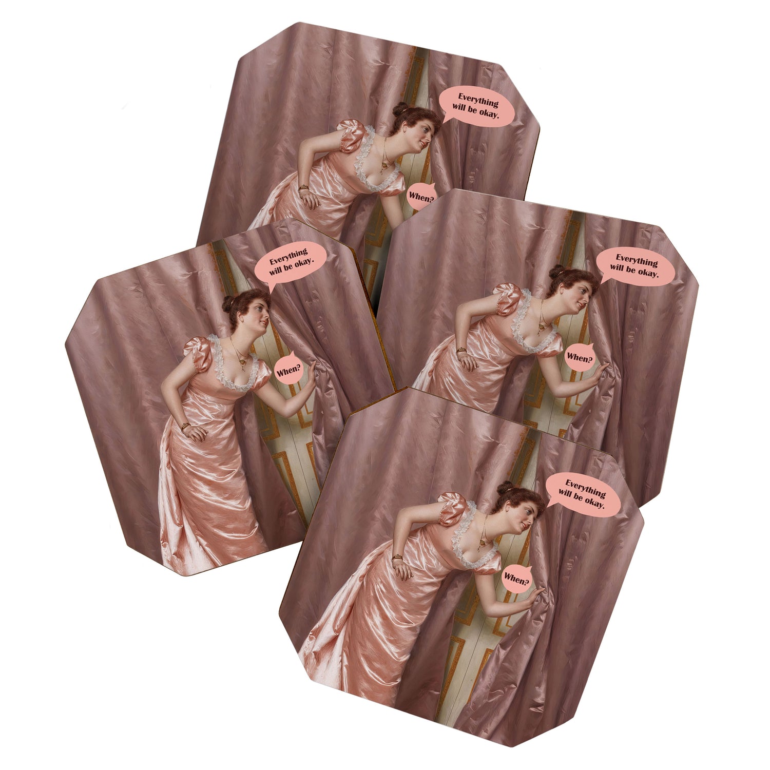 Everything Will Be Okay Coaster Gallery Image 1