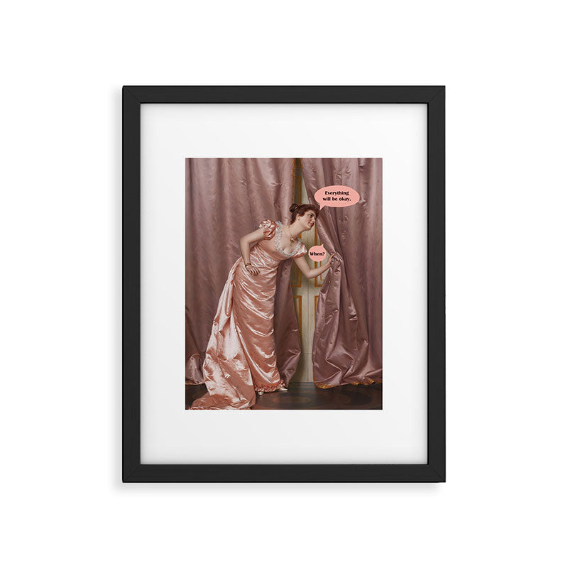 Everything Will Be Okay Framed Art Print Gallery Image 5
