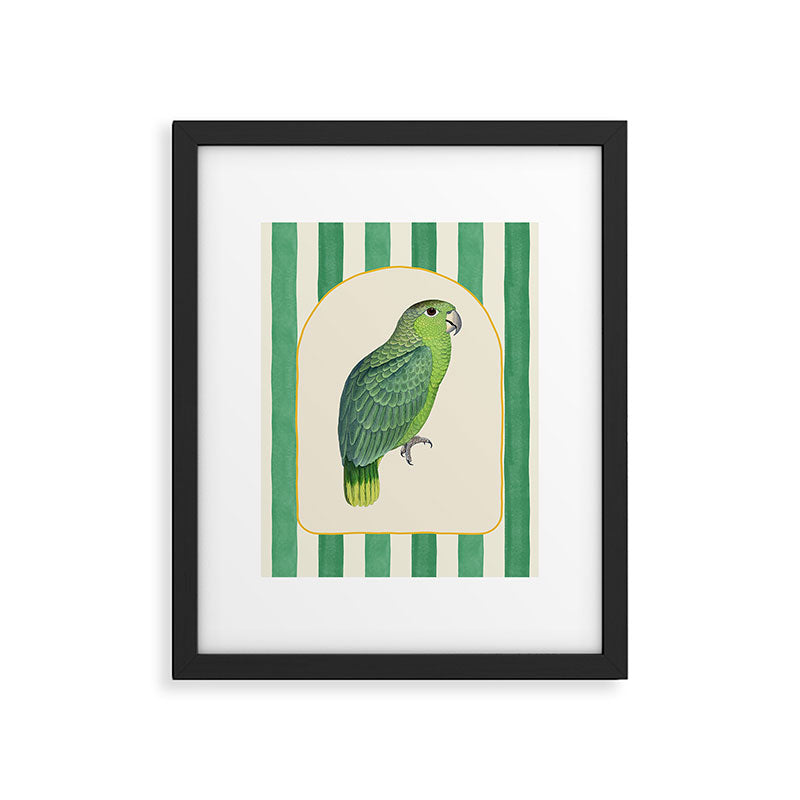 Flamboyant Parrot Framed Art Print Gallery Image 5