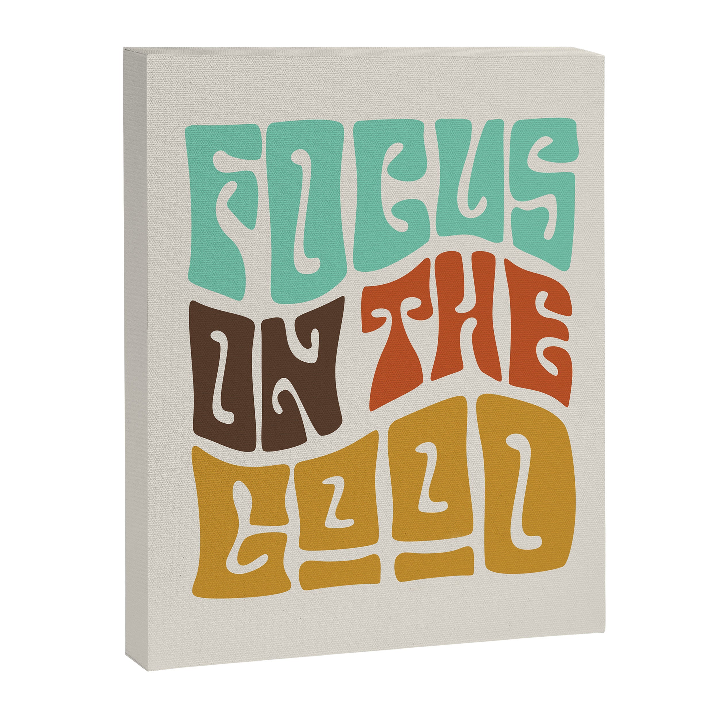Focus on the Good Canvas Print Gallery Image 6