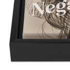 Fuck Negativity Framed Canvas Print Gallery Image 3