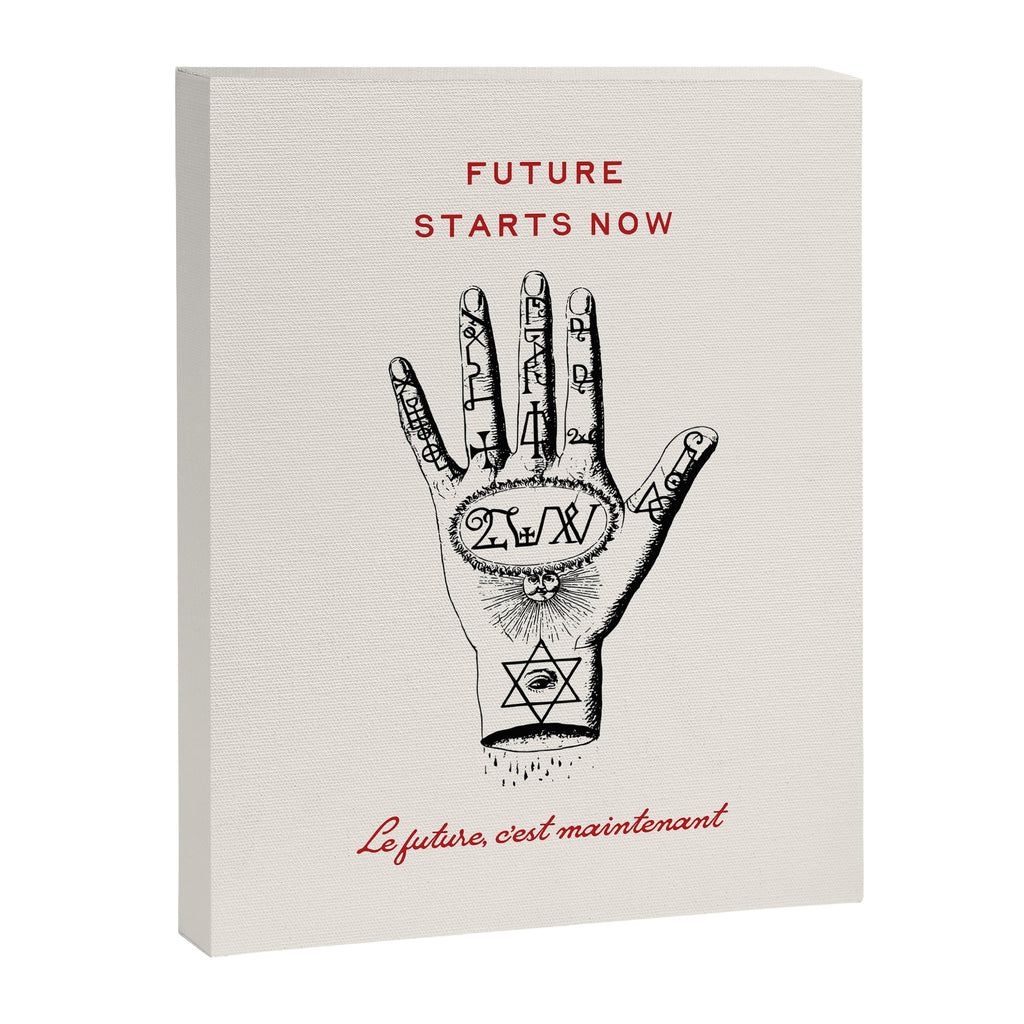 Future Starts Now Canvas Print Gallery Image 6