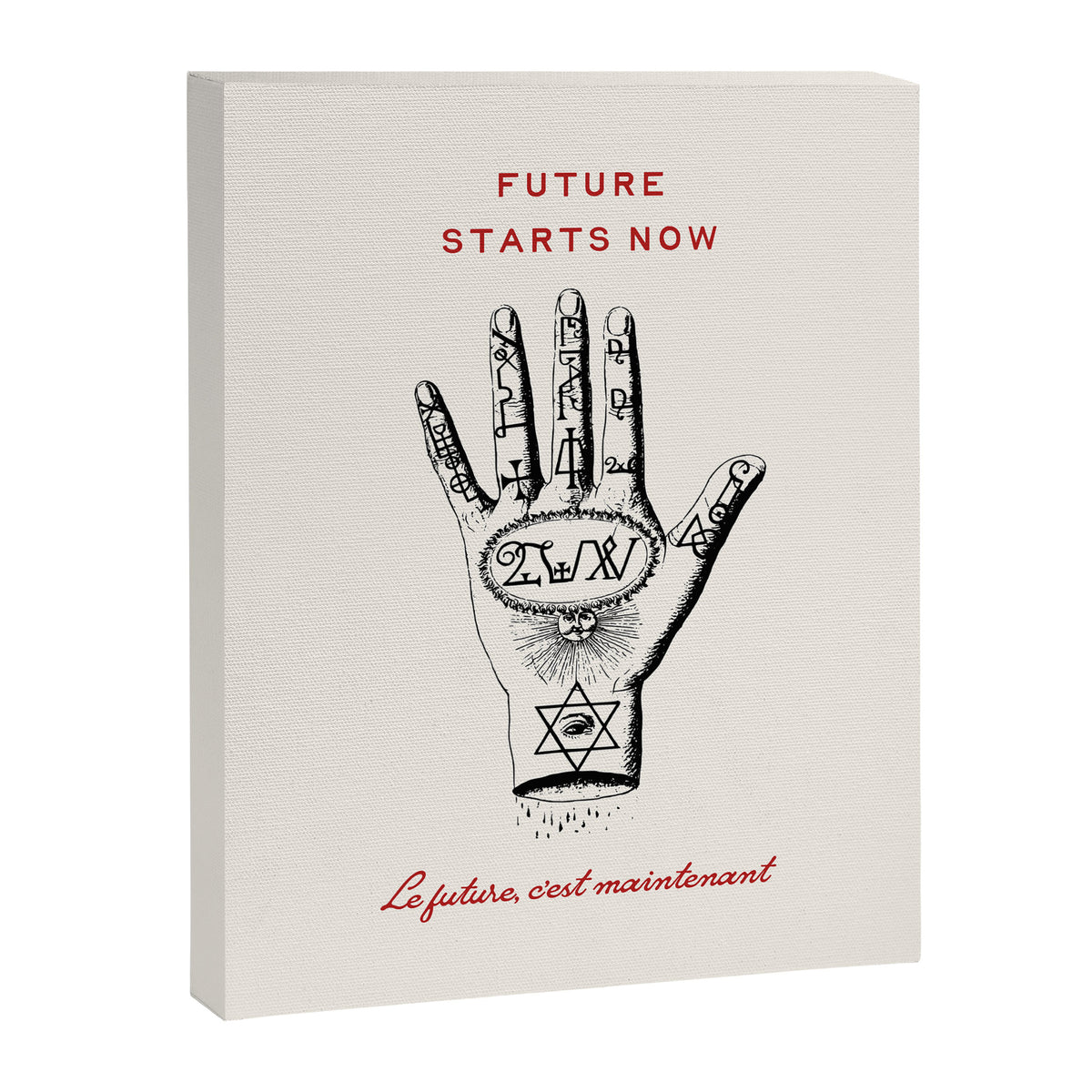 Future Starts Now Canvas Print Gallery Image 6