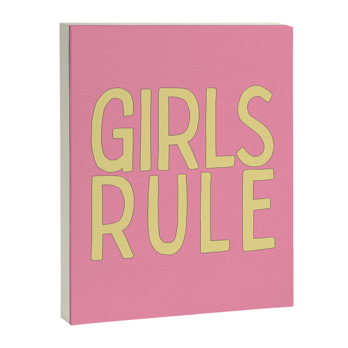 Girls Rule Canvas Print Gallery Image 1