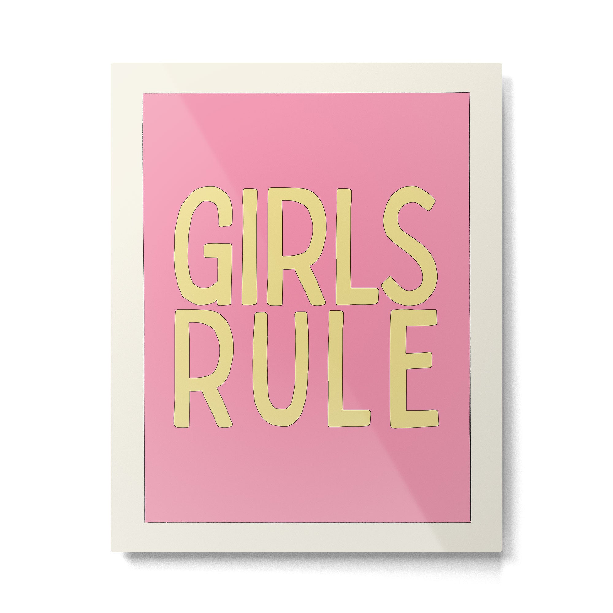 Girls Rule Metal Print Gallery Image 4