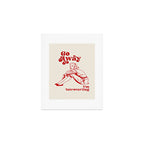 Go Away I'm Introverting Art Print Gallery Image 1