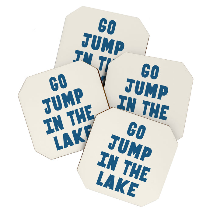 Go Jump In The Lake Coaster Gallery Image 1
