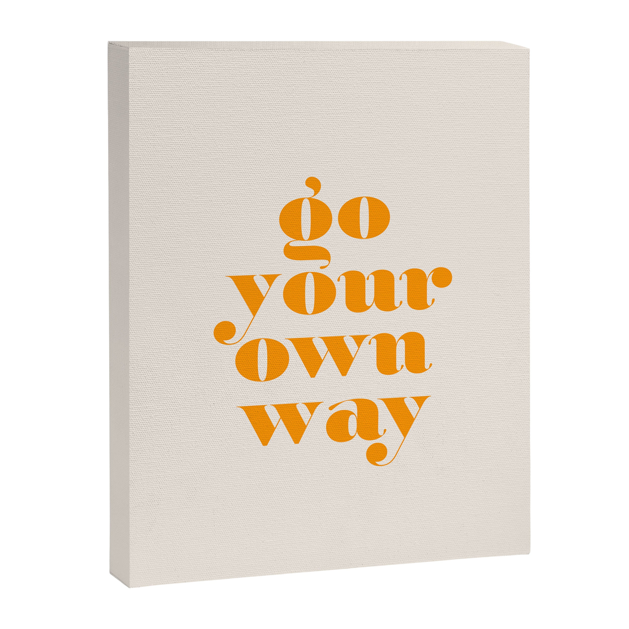 Go Your Own Way Canvas Print Gallery Image 6