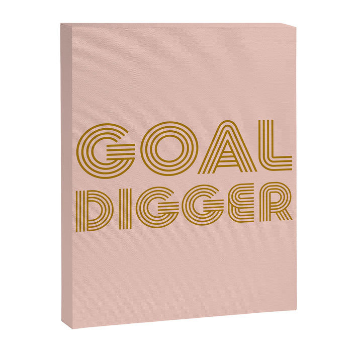 Goal Digger Canvas Print Gallery Image 1