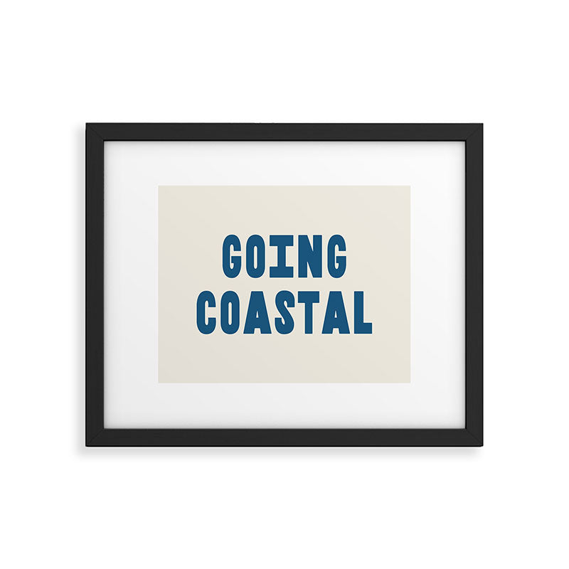 Going Coastal Framed Art Print Gallery Image 4
