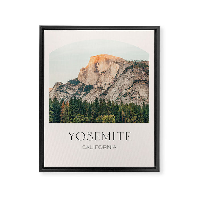 Half Dome Yosemite Framed Canvas Print Gallery Image 1
