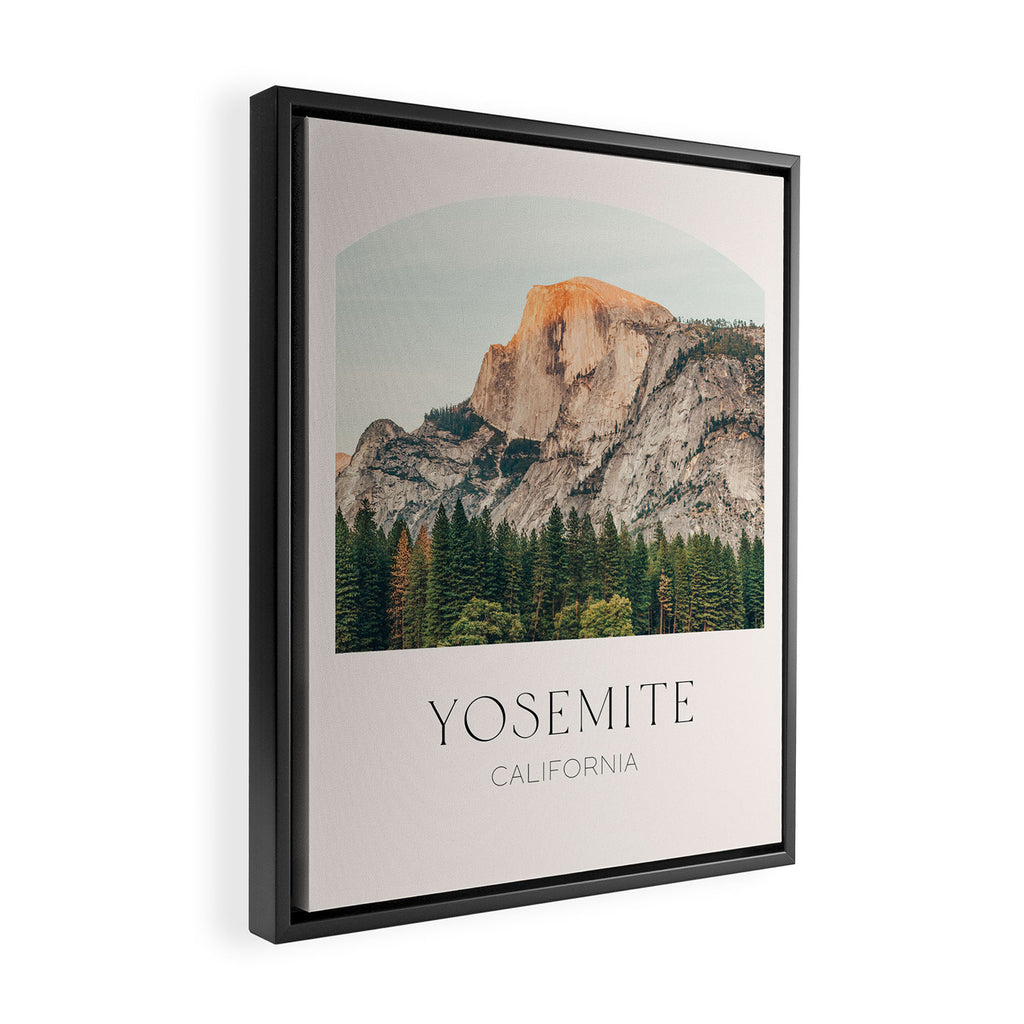 Half Dome Yosemite Framed Canvas Print Gallery Image 2