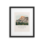 Half Dome Yosemite Framed Art Print Gallery Image 4