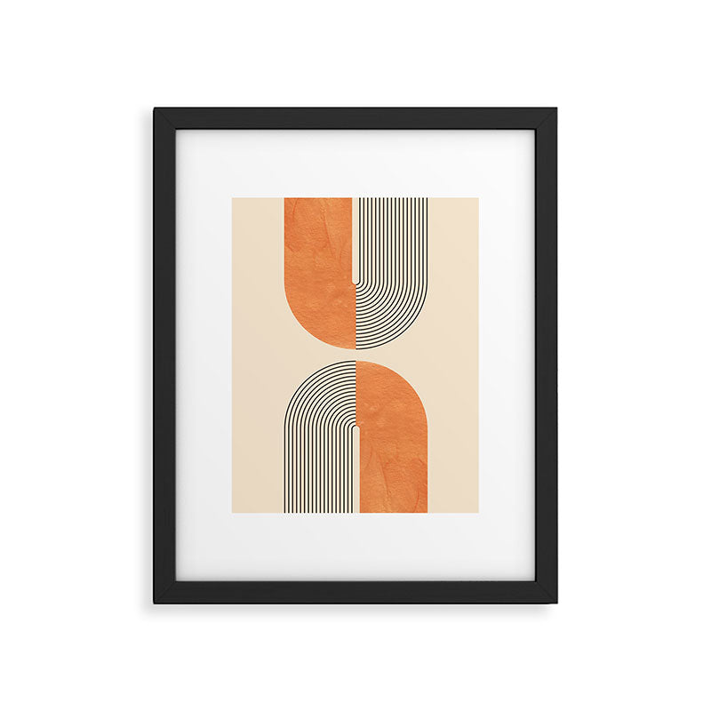 Harmony - Mid Century Modern  Framed Art Print Gallery Image 5