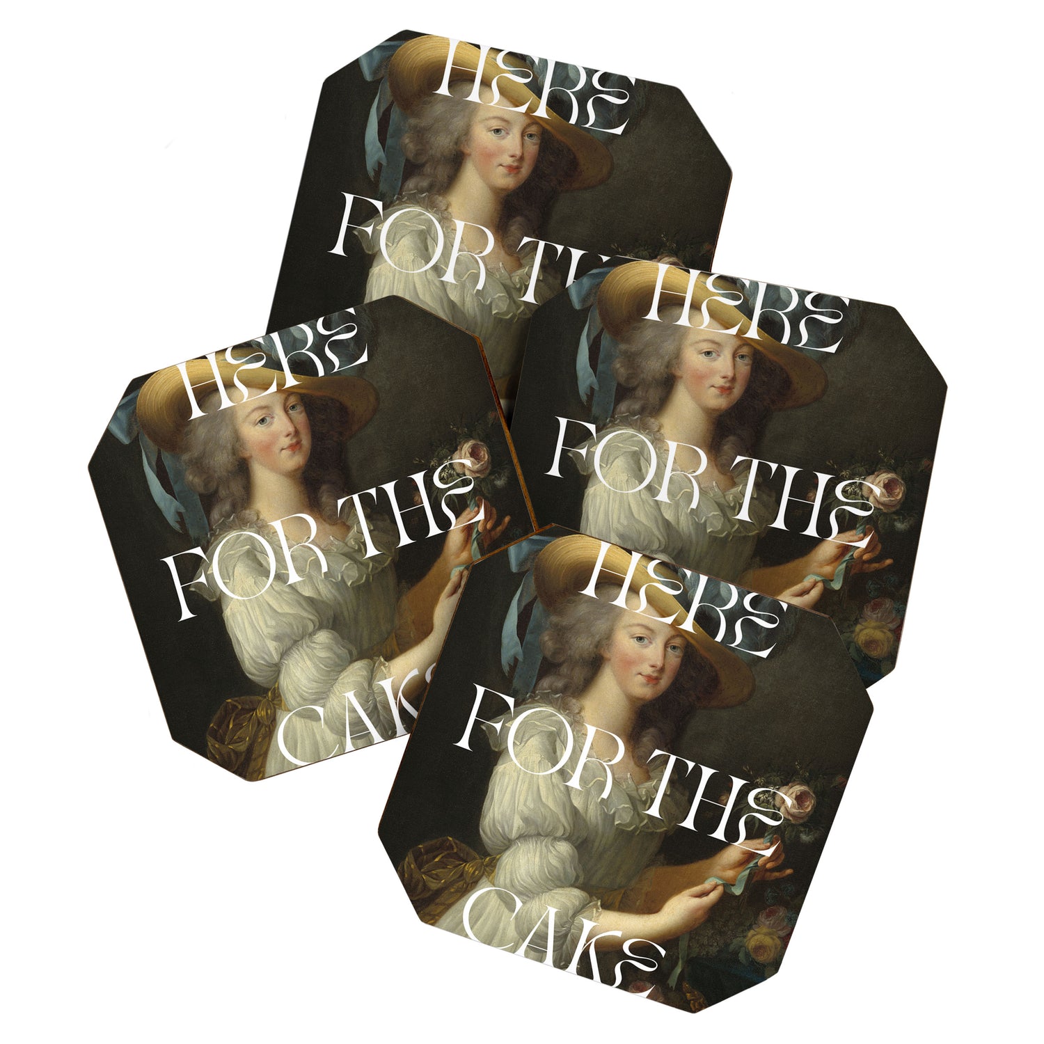 Here For The Cake Coaster Gallery Image 1