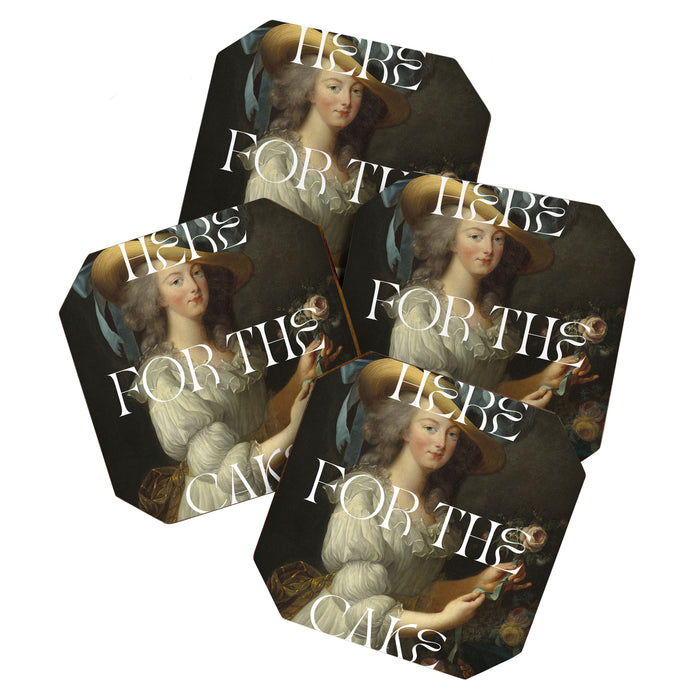 Here For The Cake Coaster Gallery Image 1