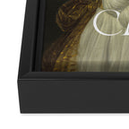 Here For The Cake Framed Canvas Print Gallery Image 3
