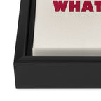 I Do A Thing Called What I Want / Retro Funny Feminist Saying Framed Canvas Print Gallery Image 3