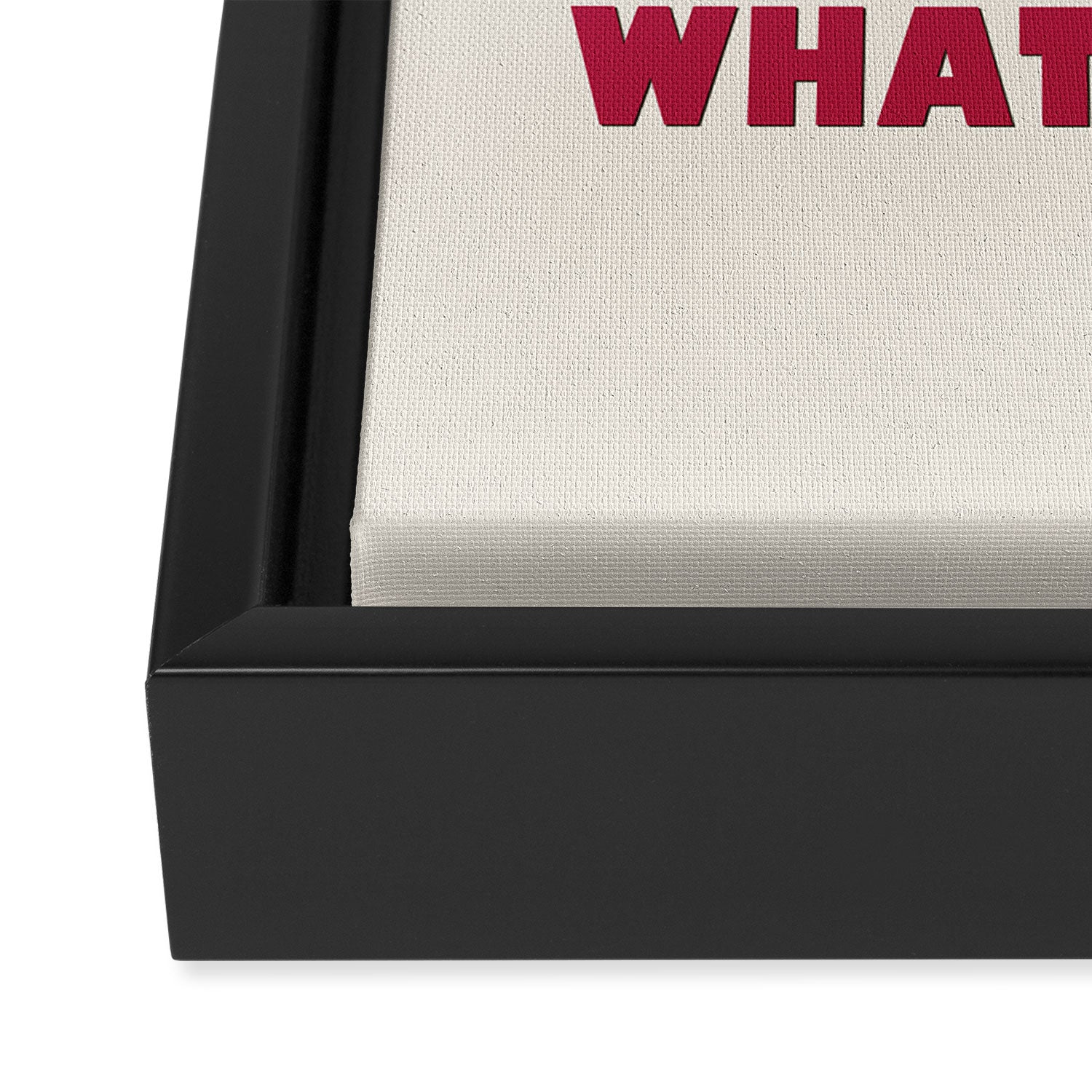 I Do A Thing Called What I Want / Retro Funny Feminist Saying Framed Canvas Print Gallery Image 3