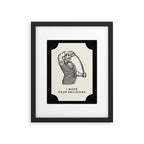 I Make Pour Decisions - Funny Cocktail Bar Framed Art Print Gallery Image 4
