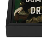 I Need To Do Something Drastic Framed Canvas Print Gallery Image 3