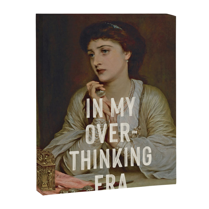 In My Overthinking Era Canvas Print Gallery Image 1