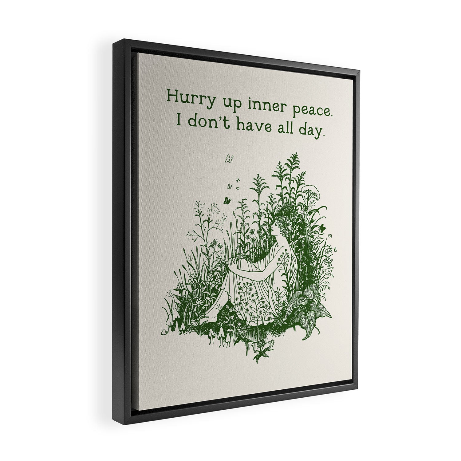 Inner Peace Framed Canvas Print Gallery Image 2