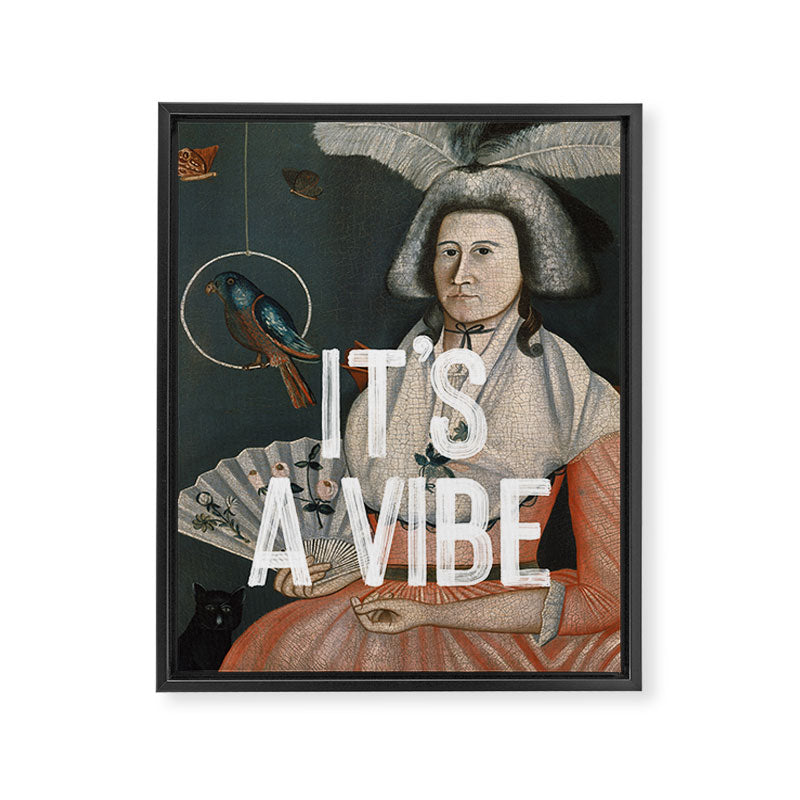 It's A Vibe Framed Canvas Print Gallery Image 6