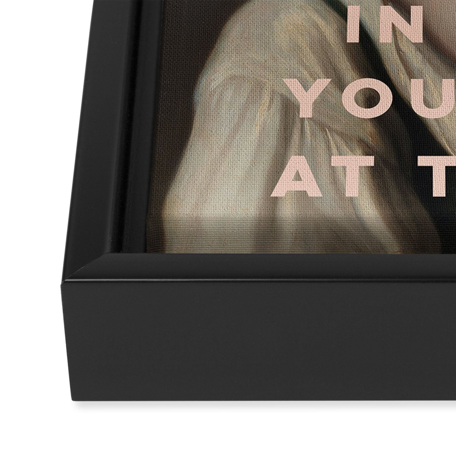It's All In How You Look At Things Framed Canvas Print Gallery Image 3