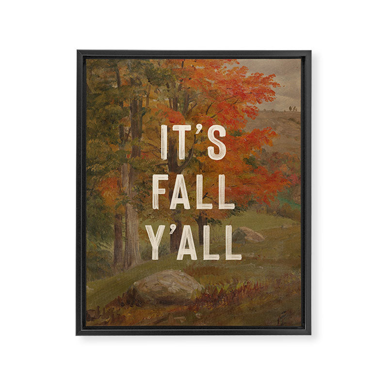It's Fall Y'All Framed Canvas Print Gallery Image 6