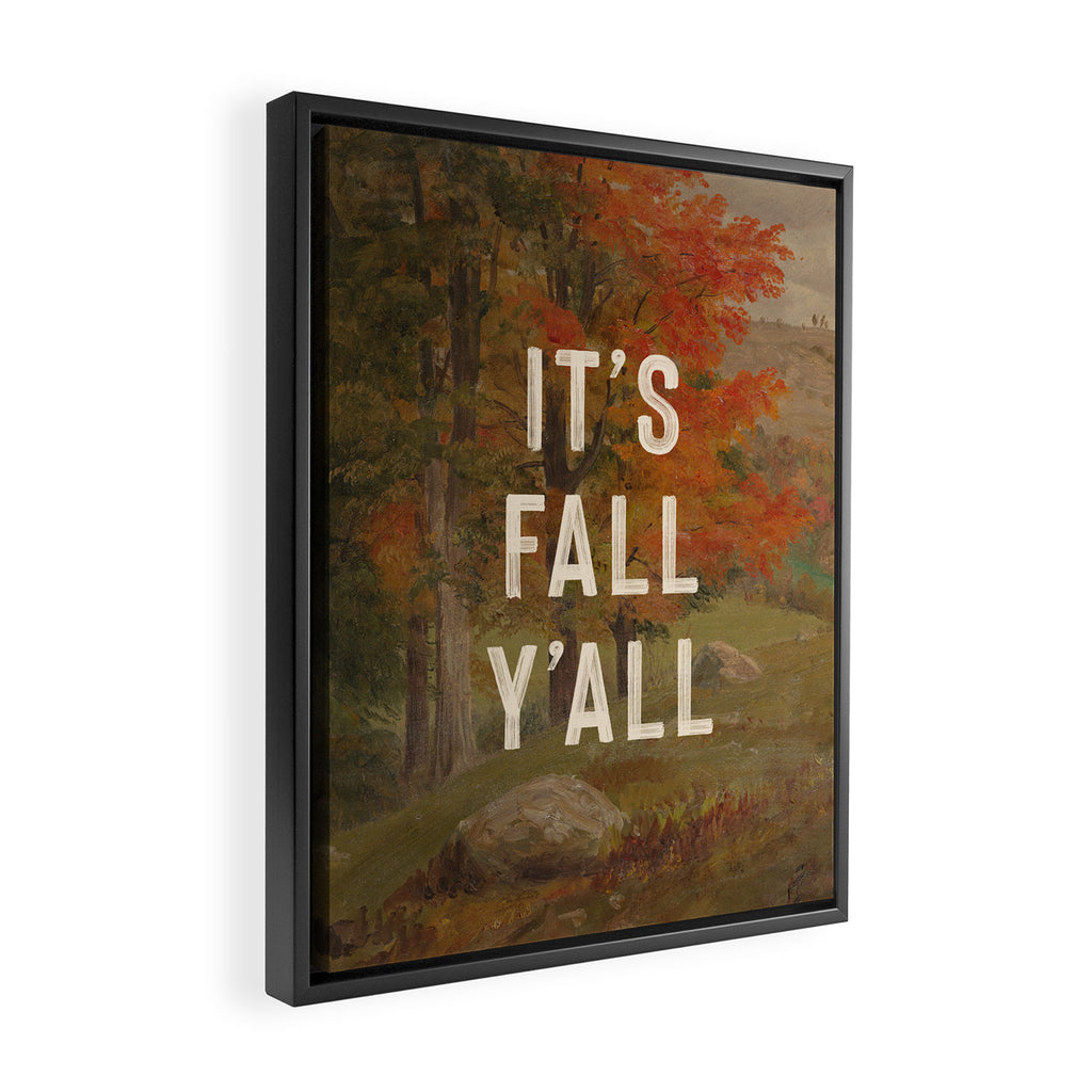 It's Fall Y'All Framed Canvas Print Gallery Image 2