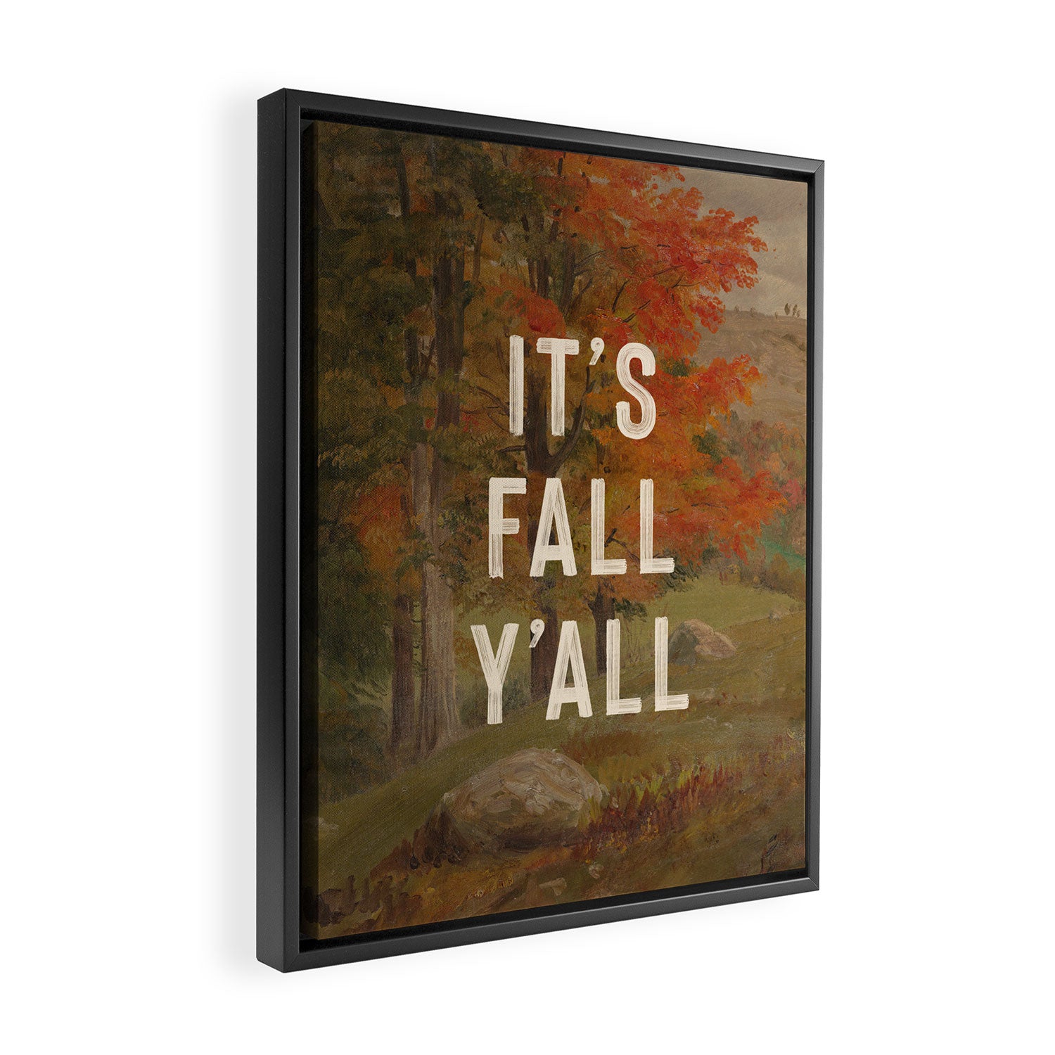 It's Fall Y'All Framed Canvas Print Gallery Image 2