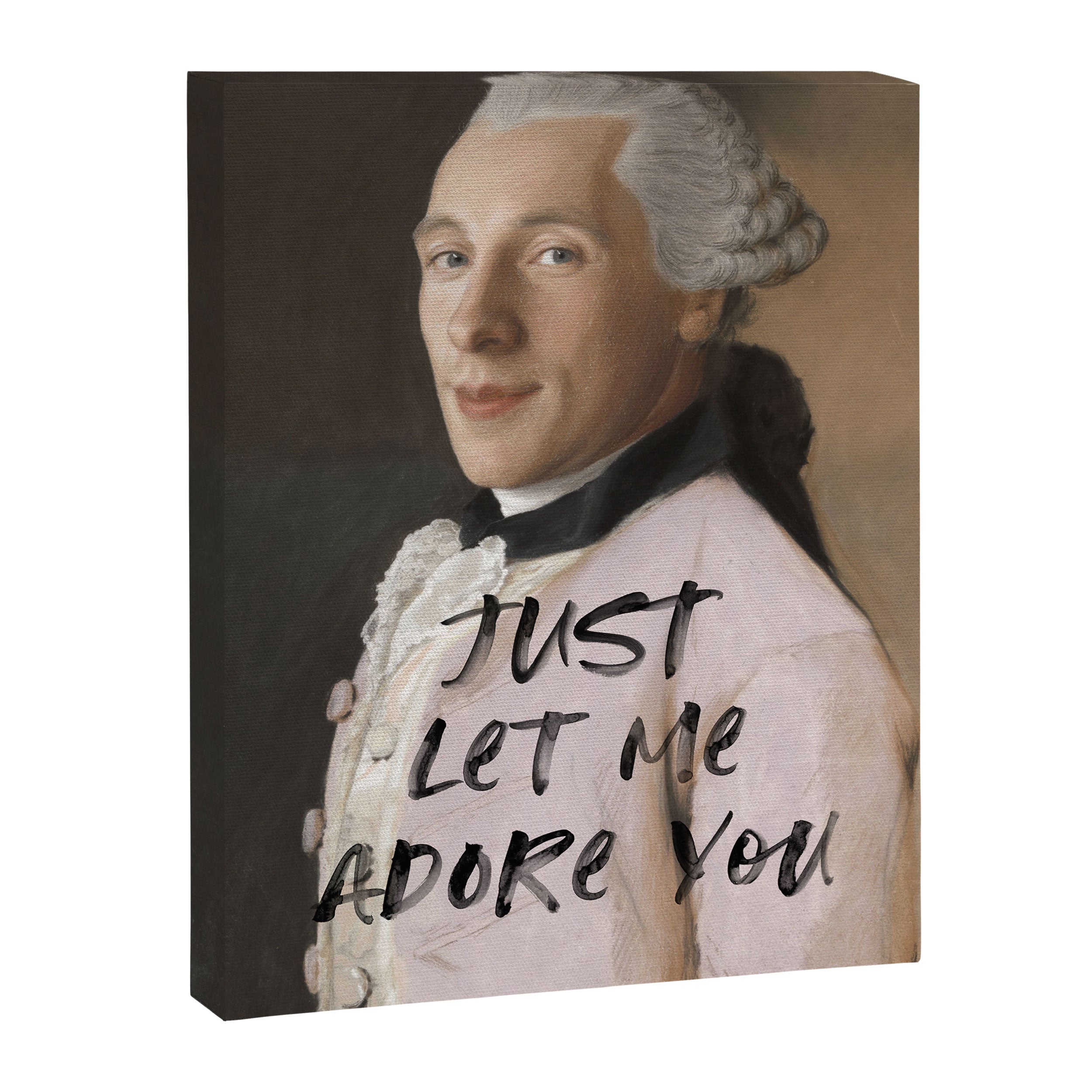 Just Let Me Adore You Canvas Print Gallery Image 6