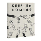 Keep 'Em Coming Canvas Print Gallery Image 6