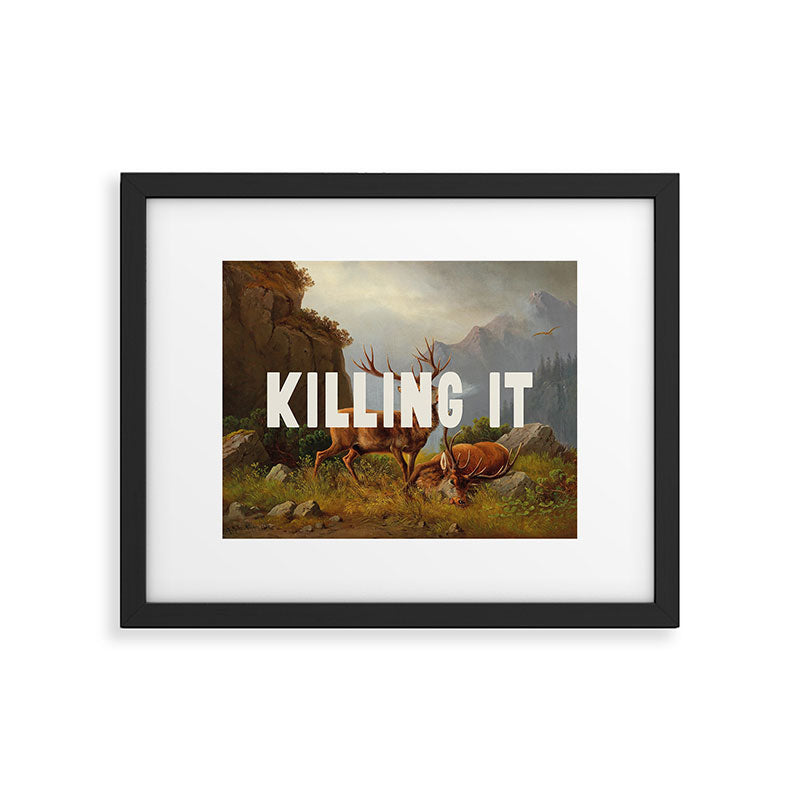 Killing It - Motivational Quote Framed Art Print Gallery Image 5
