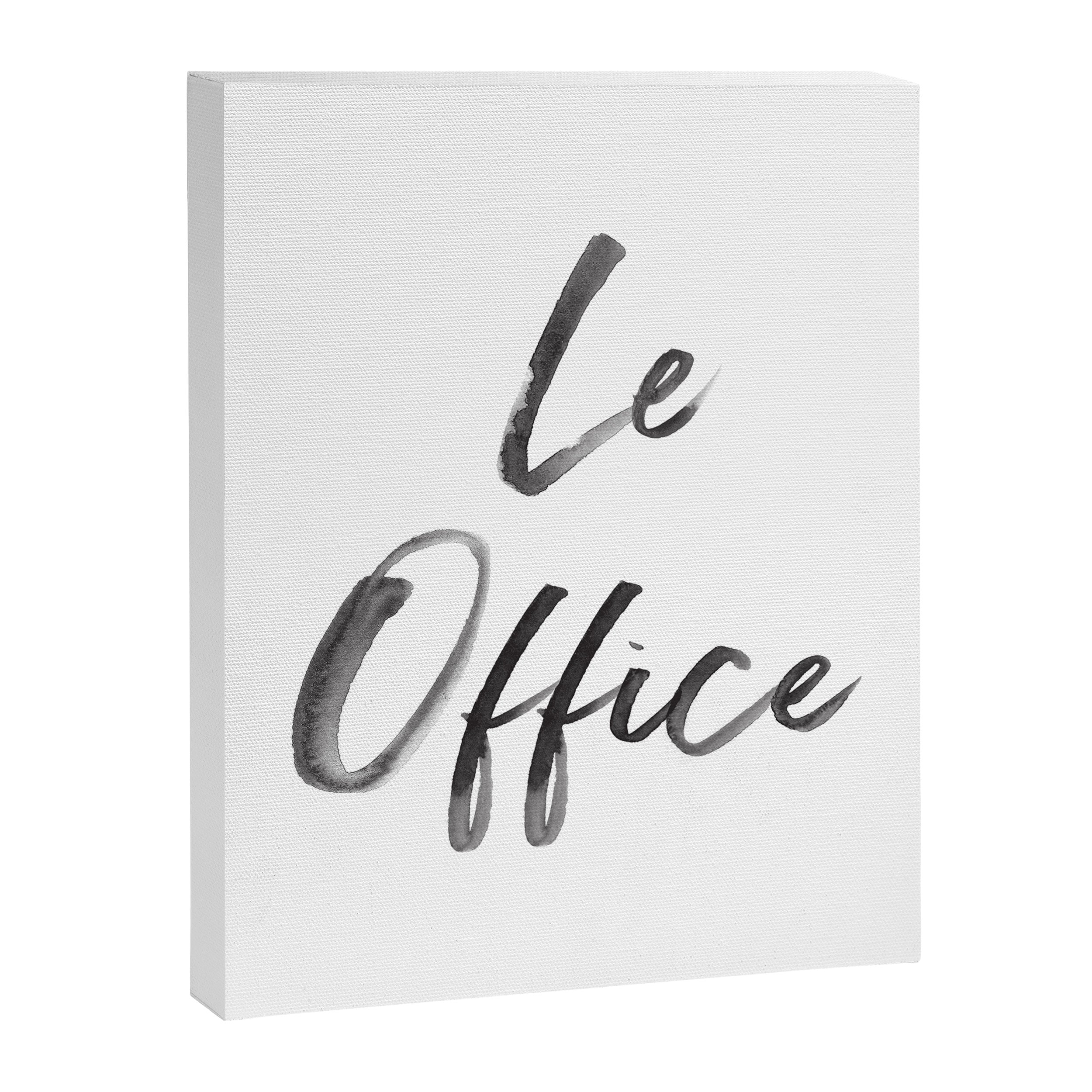 Le Office Canvas Print Gallery Image 6