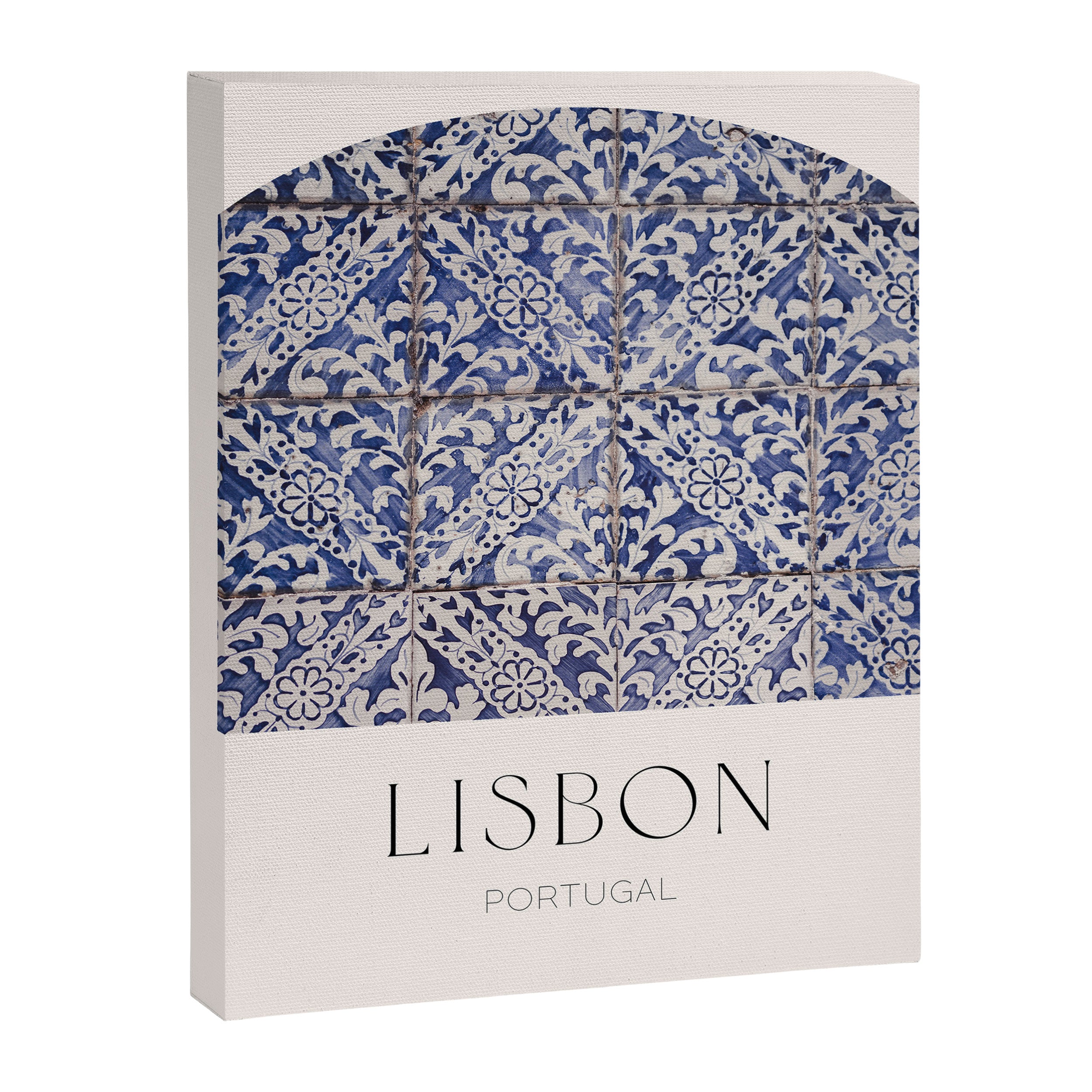 Lisbon Tile Canvas Print Gallery Image 6