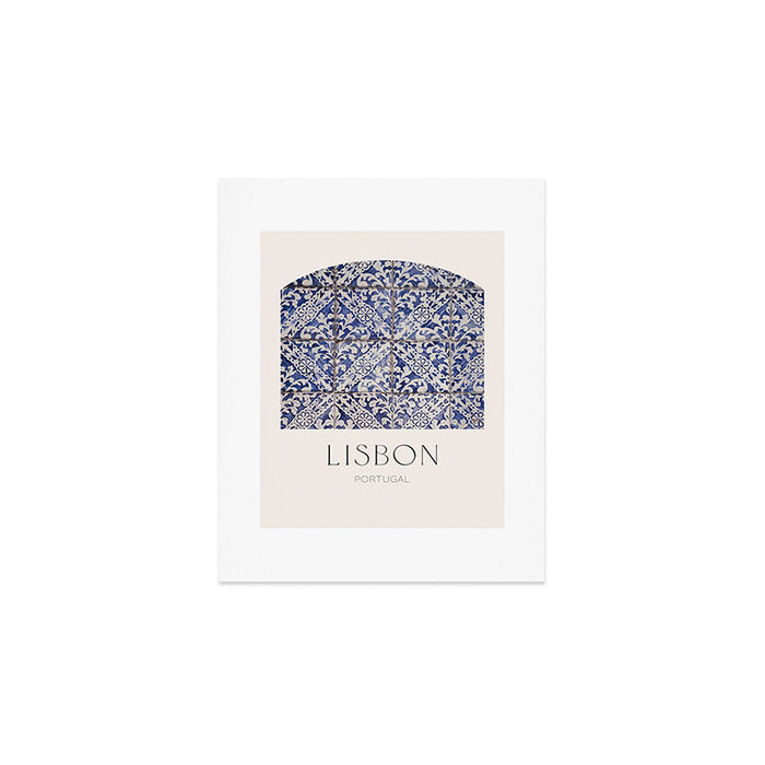 Lisbon Tile Art Print Gallery Image 1