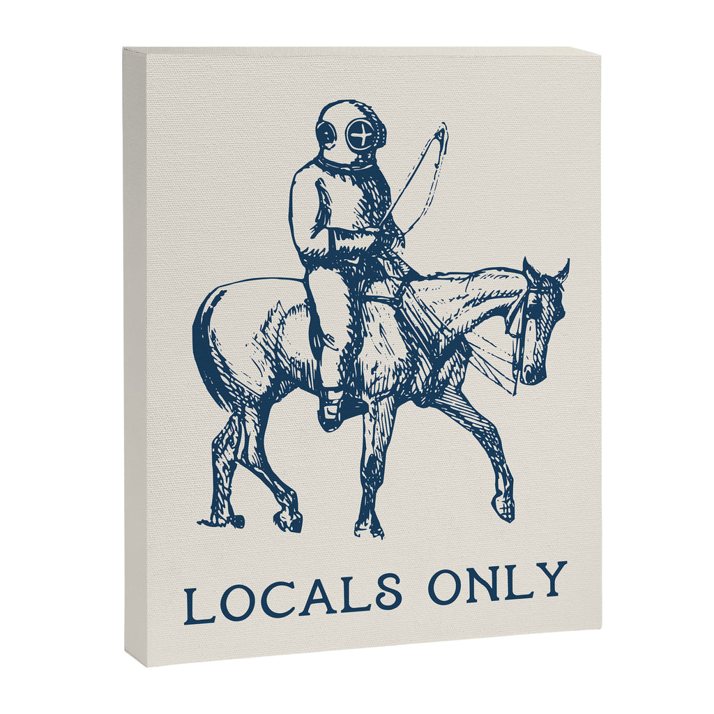 Locals Only Canvas Print Gallery Image 6