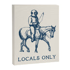 Locals Only Canvas Print Gallery Image 6