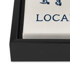 Locals Only Framed Canvas Print Gallery Image 3