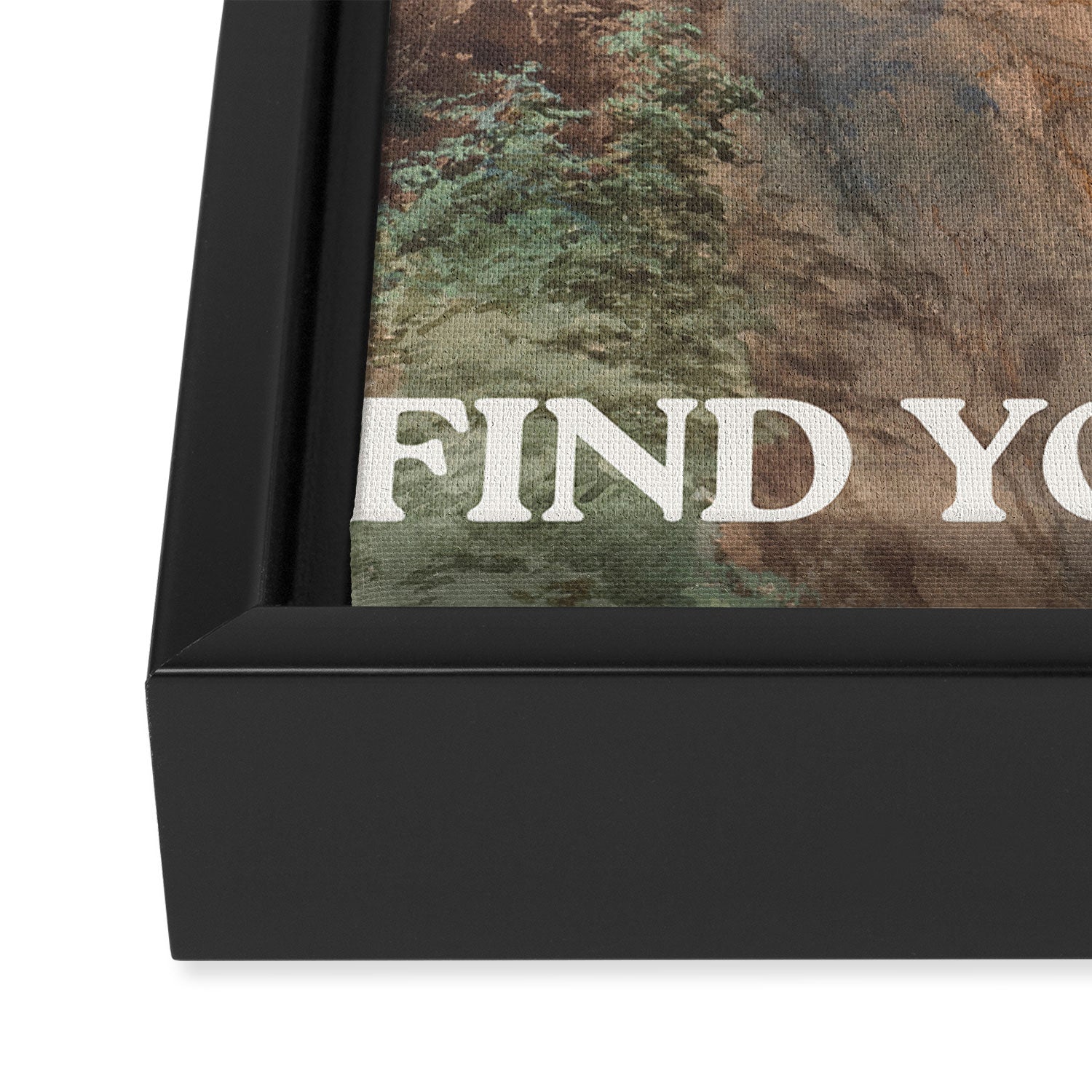 Lose Your Mind Find Your Soul Framed Canvas Print Gallery Image 3