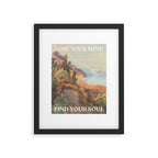 Lose Your Mind Find Your Soul Framed Art Print Gallery Image 5