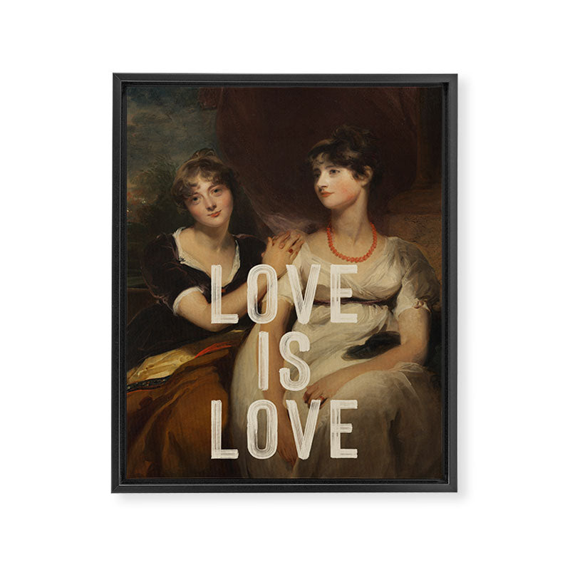 Love is Love Framed Canvas Print Gallery Image 6