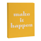 Make It Happen - Motivational Office Quote Canvas Print Gallery Image 6