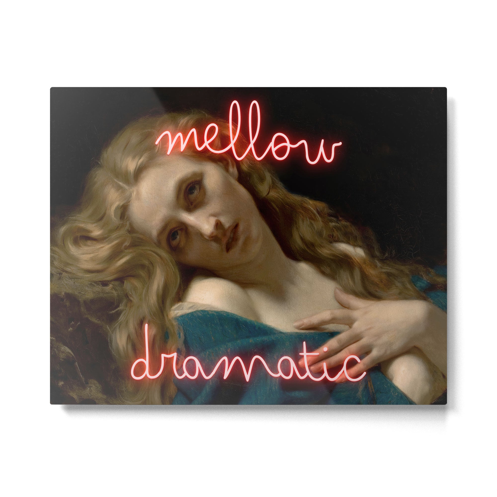 Mellow Dramatic - Mental Health Humor Metal Print Gallery Image 4