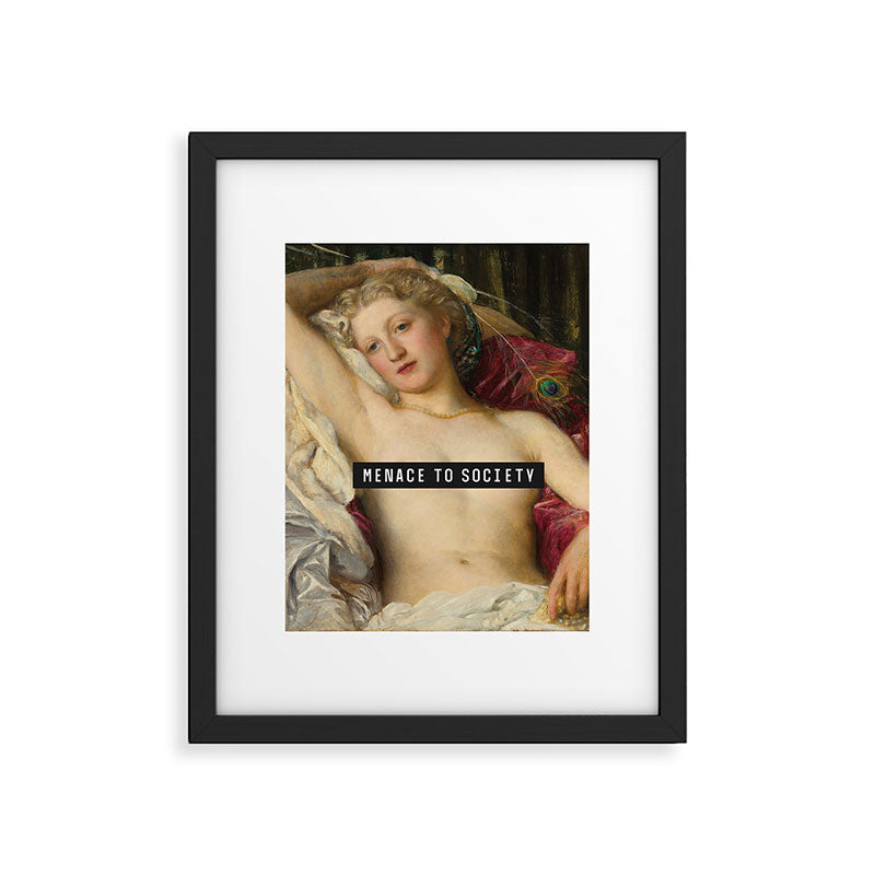 Menace to Society Framed Art Print Gallery Image 5